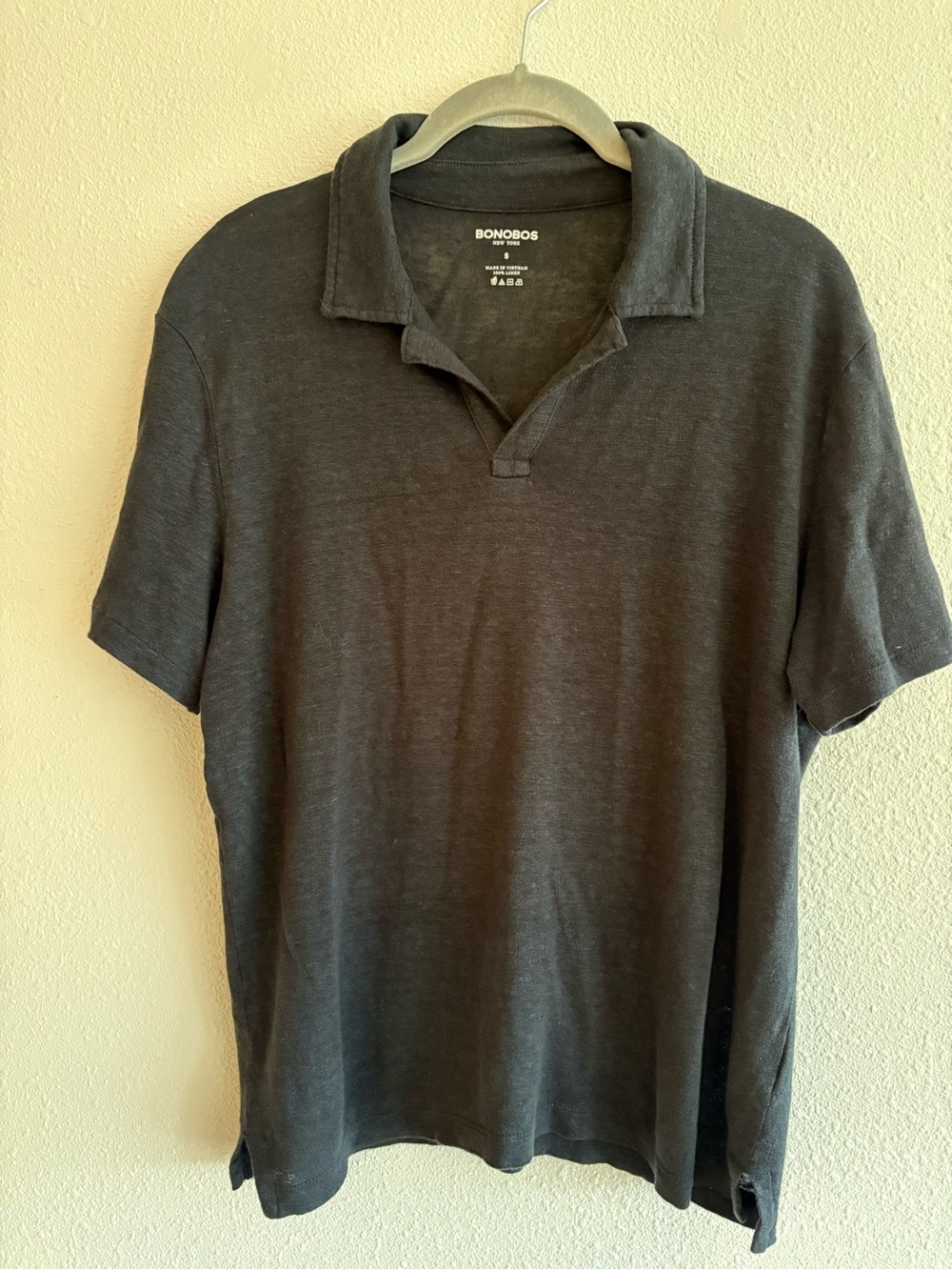 Bonobos Men’s Linen Polo sz S